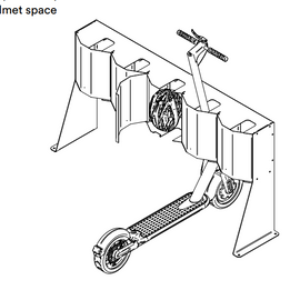 SCOOTER HOLDER 5 PLACES